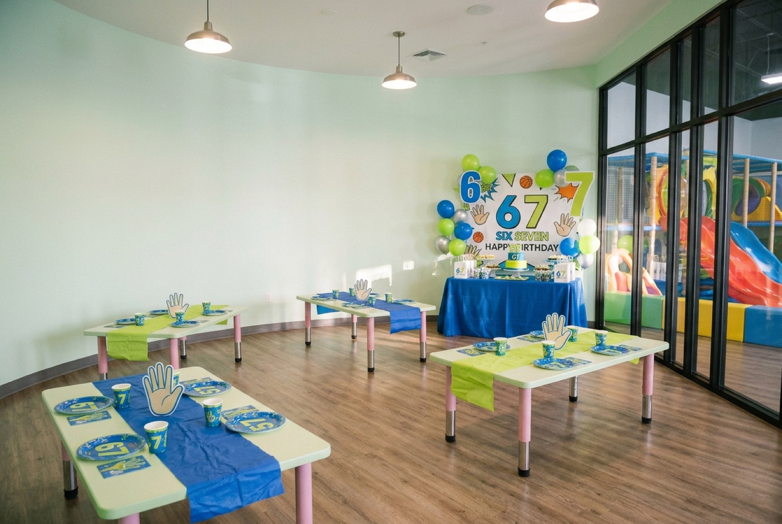 Six Seven themed party by Dekan Events